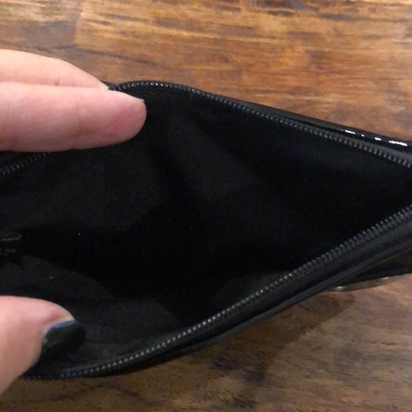 Coach Vintage Black Signature Studded Wristlet - Picture 3 of 7